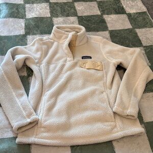 Patagonia Synchilla Women’s Off-White Fleece Pullover